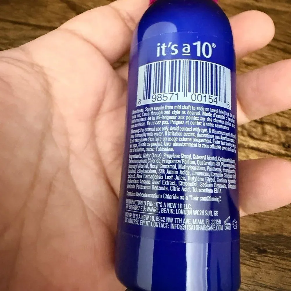 it’s A 10 Miracle Leave in Product